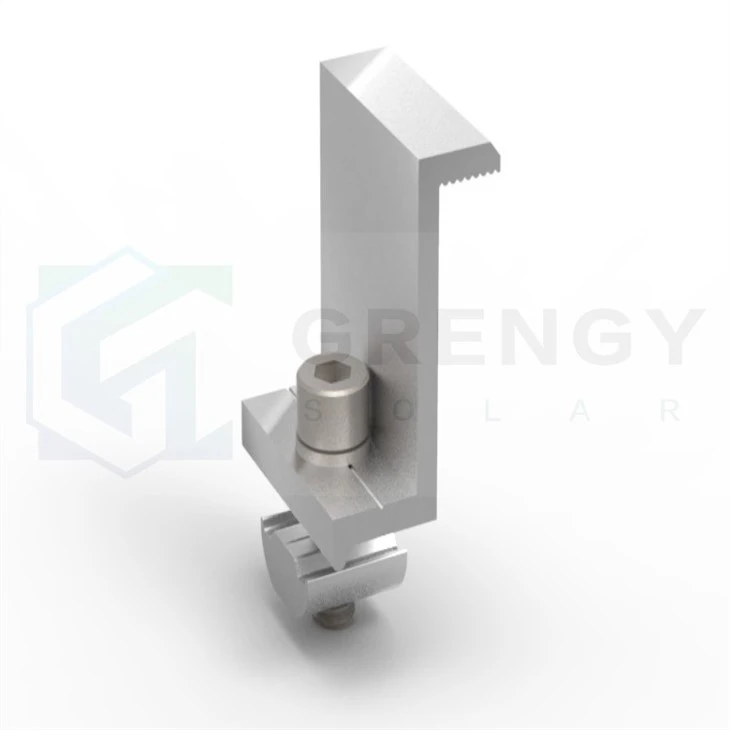 end clamps of solar ballast