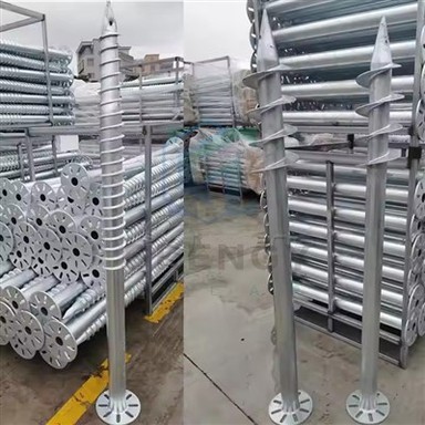 Galvanoidut ruuvipaalu