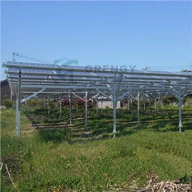 Solar Farm maa-asennusrakenteet