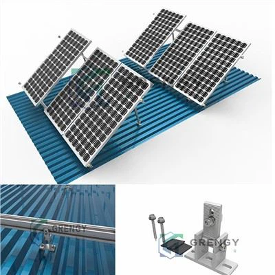 Säädettävät kallistussarjat Metal Roof Solar Mount System