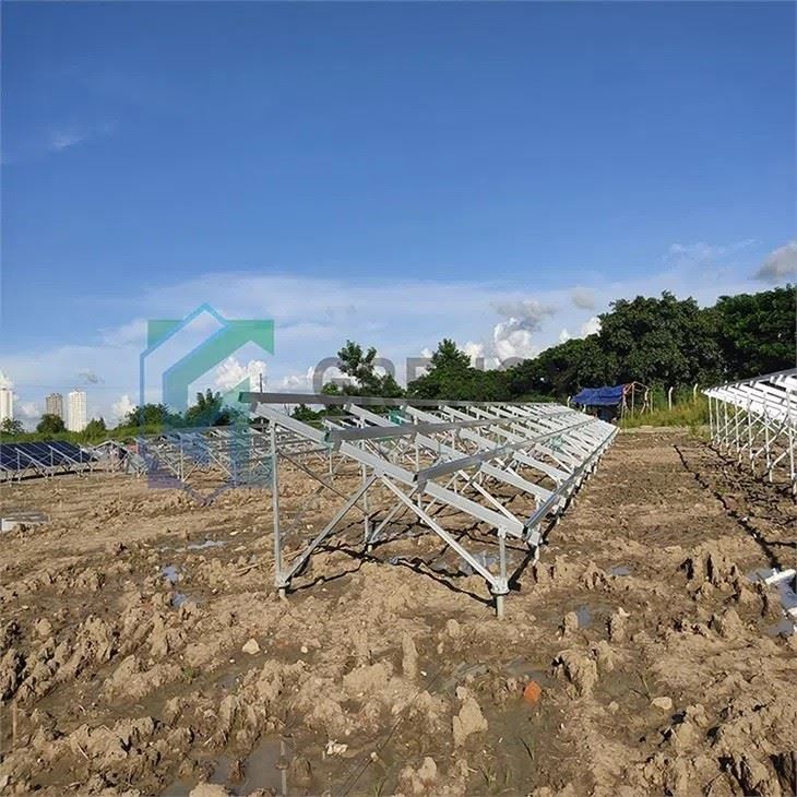 Ground Mount System For Utility-scale
