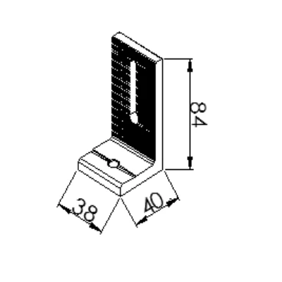 L Feet Solar Metal Roof Mounting Structure