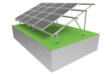 Maahan asennettavat aurinkotelinejärjestelmät