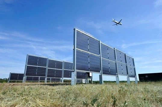 Vertical Structures Solar Farm Racking System