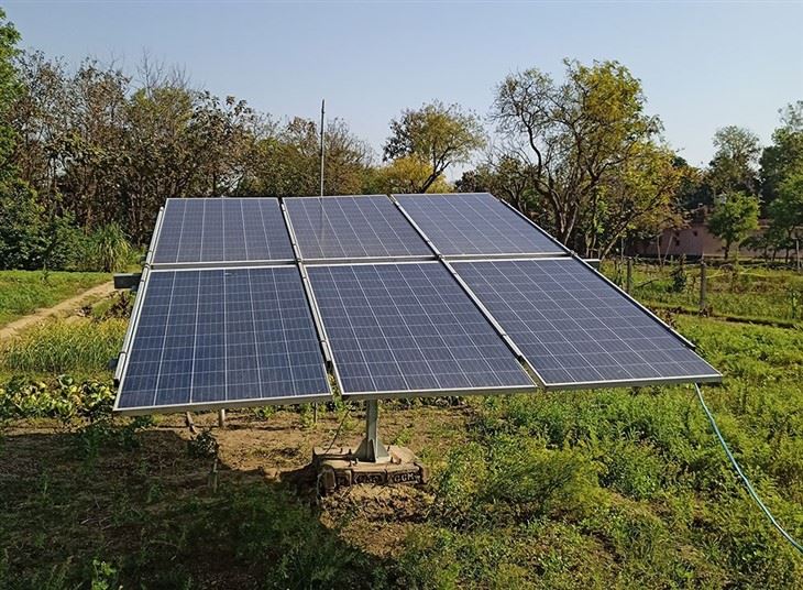 Adjustable Ground Mount Solar Rack