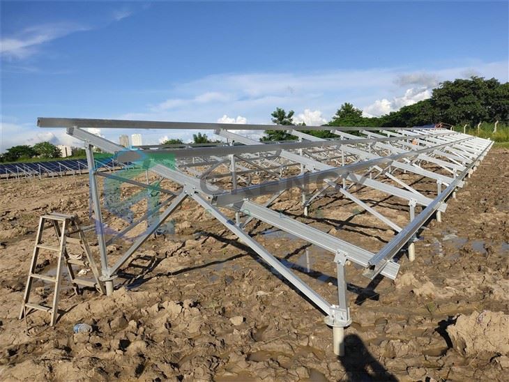 Aluminum Ground Mounting Structure