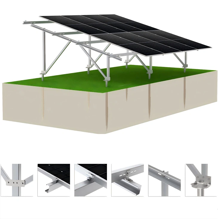 Korroosionkestävä ZAM Steel Solar Rack