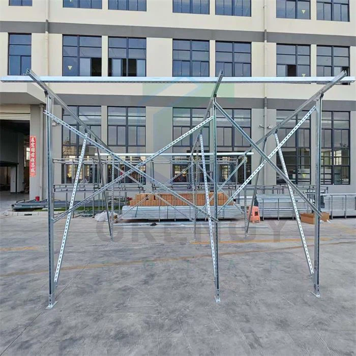 Ympäristöystävällinen kierrätetty HDG-aurinkokiinnikkeet