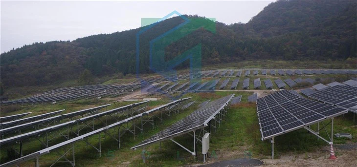 Ground-mounted Solar Aluminum Structure