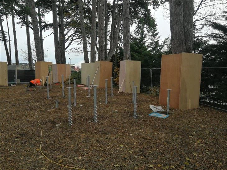 Helical Pile For Solid Foundations