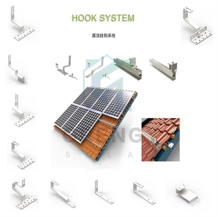 Tile Roof Hook Mounts For Solar Panels price